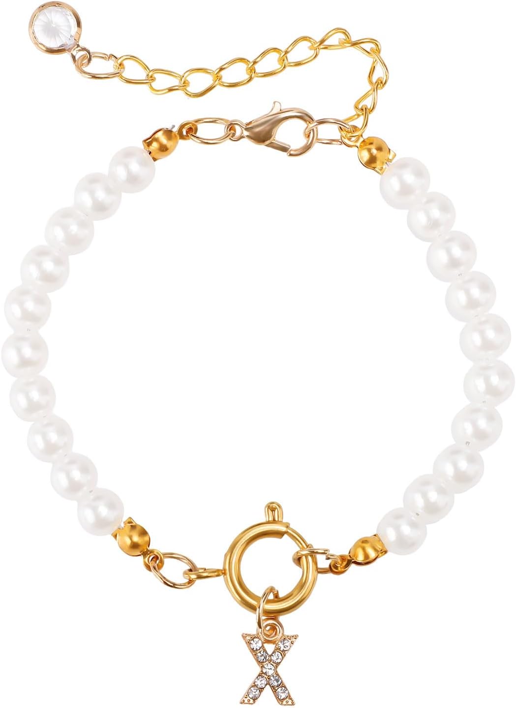 Mikovivi Bracelet Avec Initiale Dorée - Tendance - Bracelet