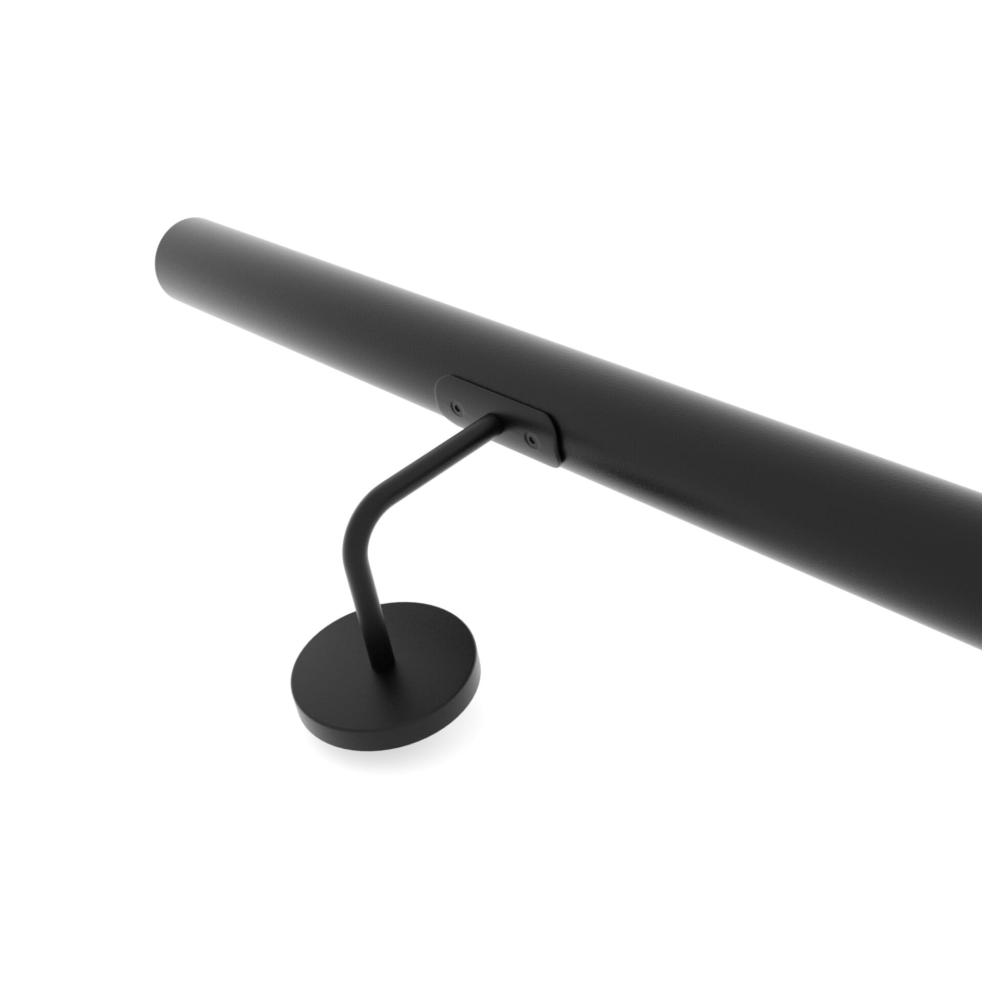 INOXLM Handrail Diameter 42.4 Mm White Painted Steel | Handrail Steel