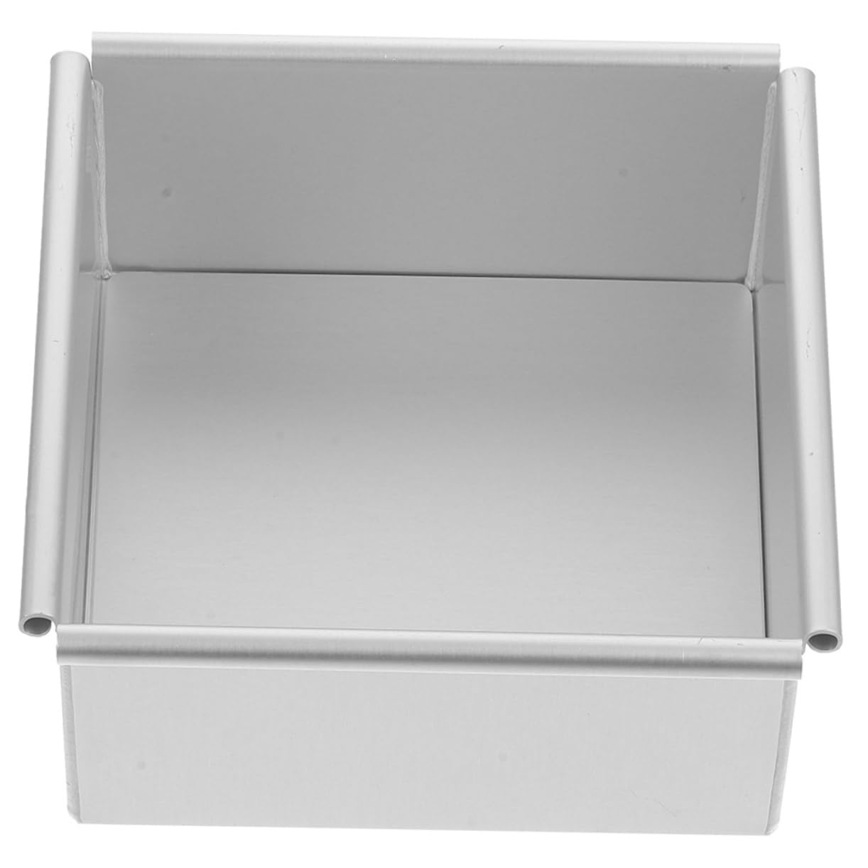 BEBEMOKO Aluminum Alloy Cake Baking Pan with Removable Bottom Non Stick Baking Mold for Creative Kitchen Use for Weddings and Special Occasions