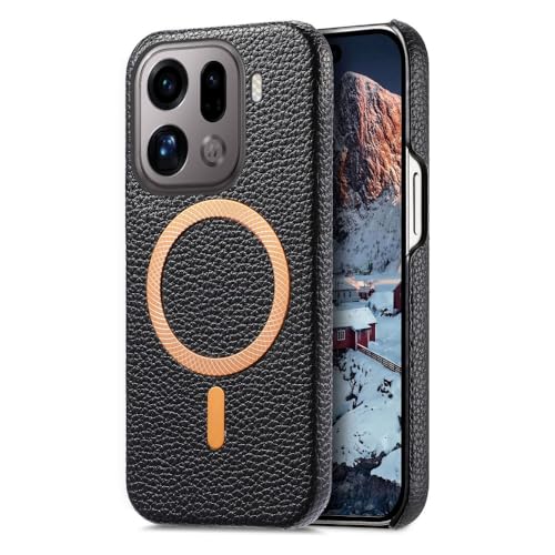 Étui Oppo Reno 13 5G magnétique noir parfait pour le bureau et vos sorties