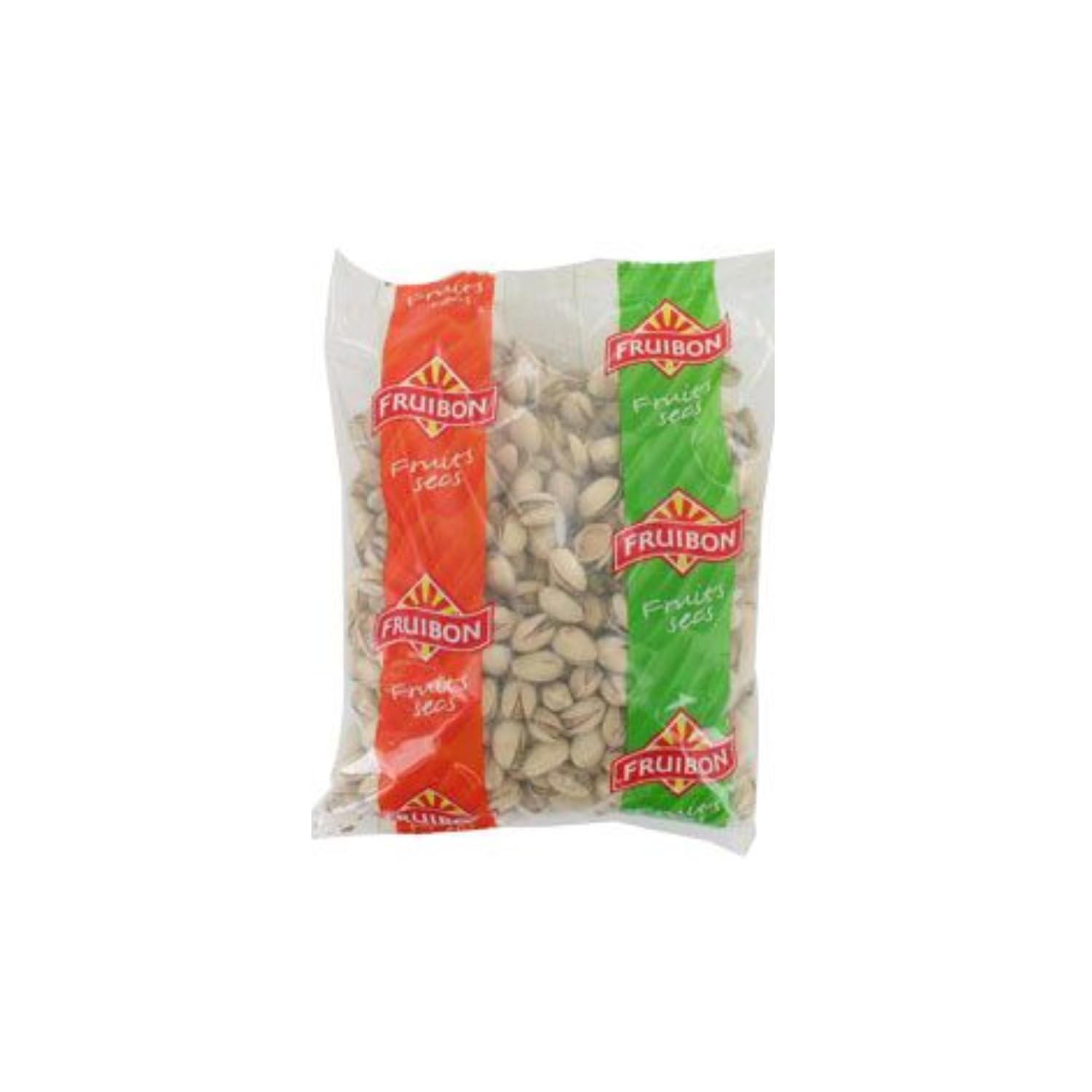 FRUIBON Pistacchi con guscio tostati e salati 1 kg – Pistacchi con guscio croccanti per aperitivi, spuntini e pause golose
