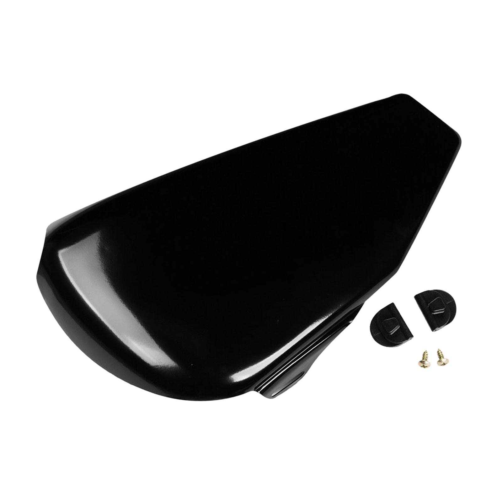 UJEAVETTE Left Battery Side Cover for Sportster XL883 2004-2013 Bright Black