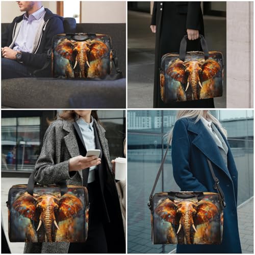Maletín para laptop unisex 15.7 x 3 x 11.8 pulgadas miniatura 2