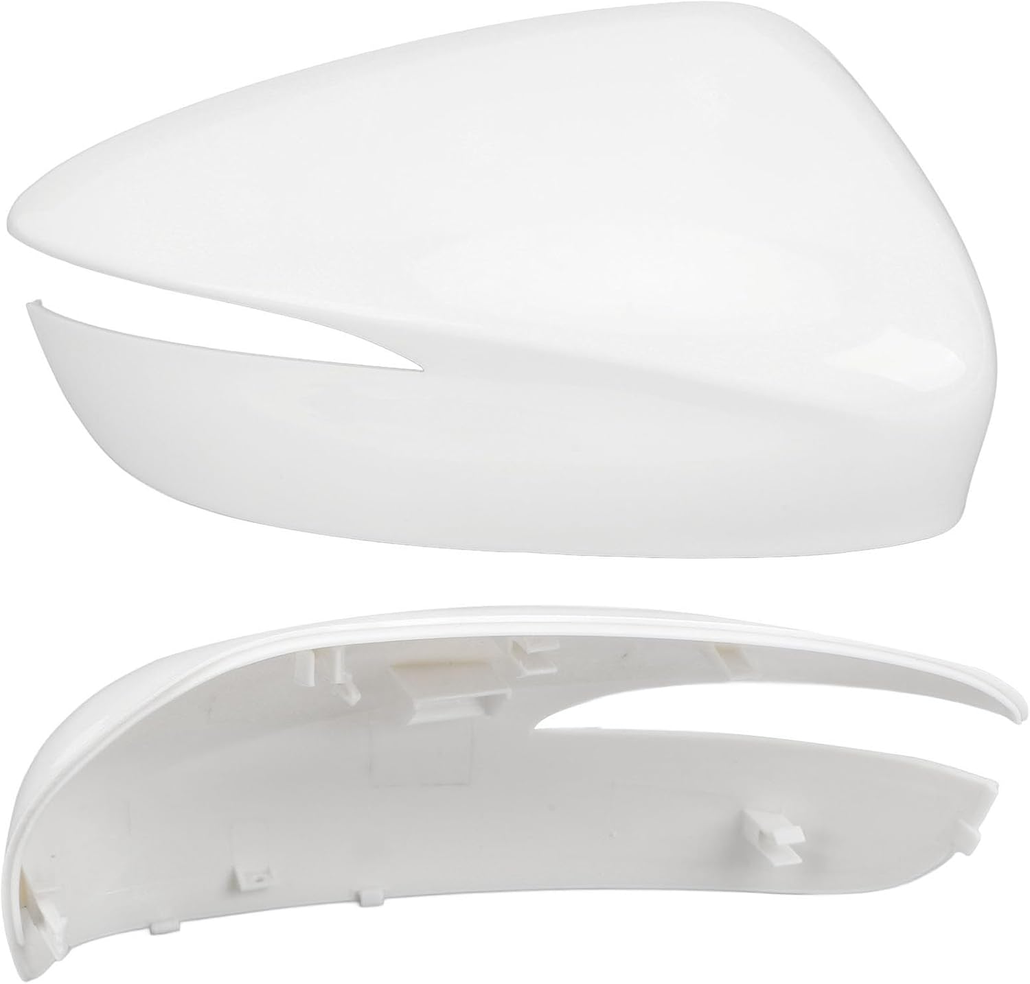 Side Mirror Cover for CX‑3 2015‑2019, Door Side Rearview Mirror Covers Caps, Exterior Mirror Covers, Side Mirror Caps White, Left Driver Side, Right Passenger Side (Right