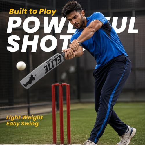 Jaspo Slog Elite Plastic Cricket Bat, 34 x 4.5 Inches - Image 7