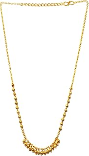 JHB Gold Plated Short Tanmaniya Chain For Women And Girls