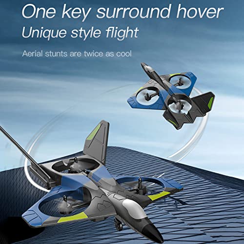 Goolrc Remote Control Airplane Remote Control Plane Rc Airplanes Rc Jet Plane 2.4Ghz Remote Control Plane Gliding Aircraft Flight Kids Boys Gyroscope Stabilization With Led Lights 2 Batteries #TOP2