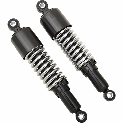 Emgo Custom Eye Lower Mounting Shorty Shocks - w/o Shroud - Black/Chrome 1705701