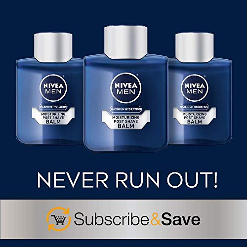 Nivea Men Maximum Hydration Moisturizing Post Shave Balm, 3.3 Fl Oz (Pack of 3)