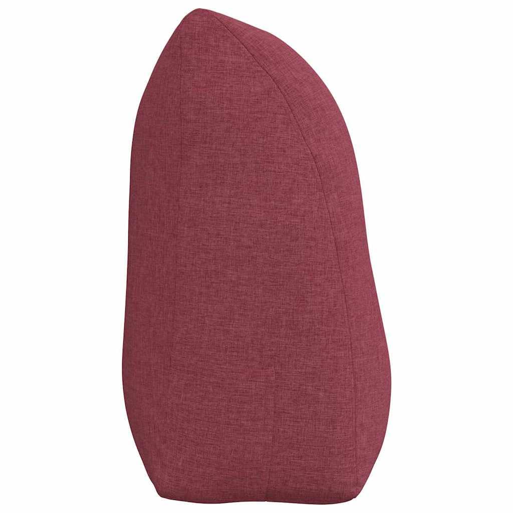 Cuscino ergonomico per la schiena, 100 x 24 x 50 cm, vellutato con imbottitura in poliestere e chiusura lampo, moderno cuscino per divano per soggiorno e camera da letto