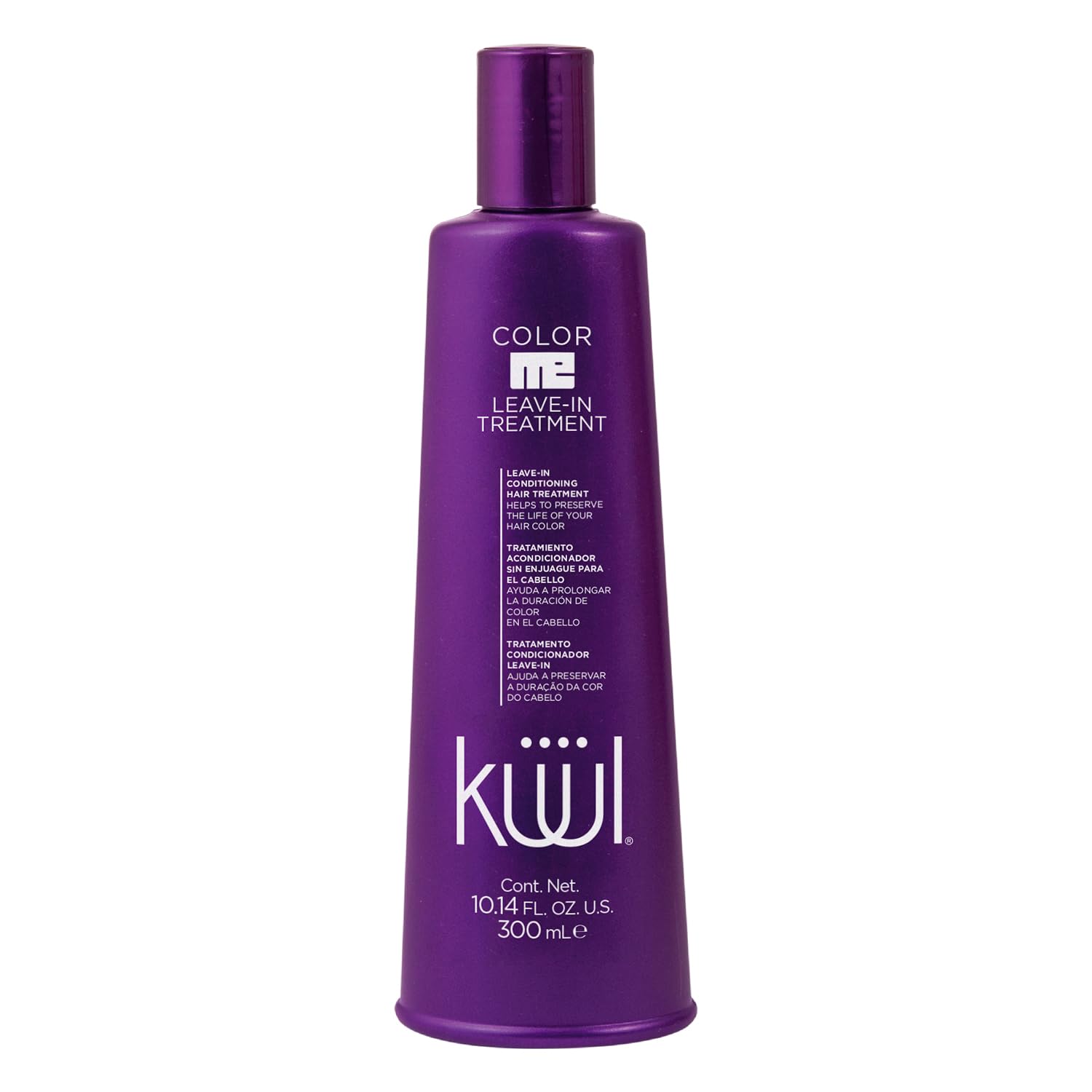 KÜÜL - Color Me Tratamiento Leave-in 300 ml, de Uso diario, para Cabello Teñido o Natural, Ayuda a Prolongar la Duración del Color, Revitaliza y Sella la Pigmentación, con Amino Gen, con Filtro UV