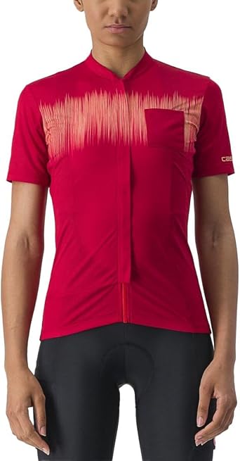 CASTELLI, Unlimited Sentiero 2 Jersey - Womens, Dark Red, L