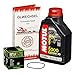Produktbild Motul 10W-40 Öl + HiFlo Ölfilter für Yamaha MT 125, 14-15, RE11 - Ölwechselset inkl. Motoröl, Filter, Dichtring