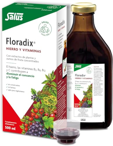 SALUS Floradix liquid iron Formula 500 milliliter