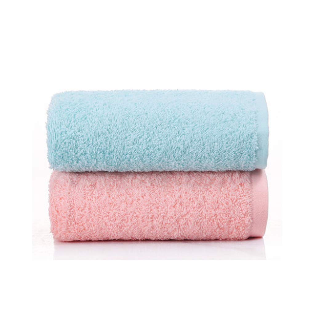 Toallas, toallas de algodón para el hogar, toallas faciales de algodón para adultos, toallas de baño para hombres y mujeres, suaves, absorbentes y sin pelusa (A)