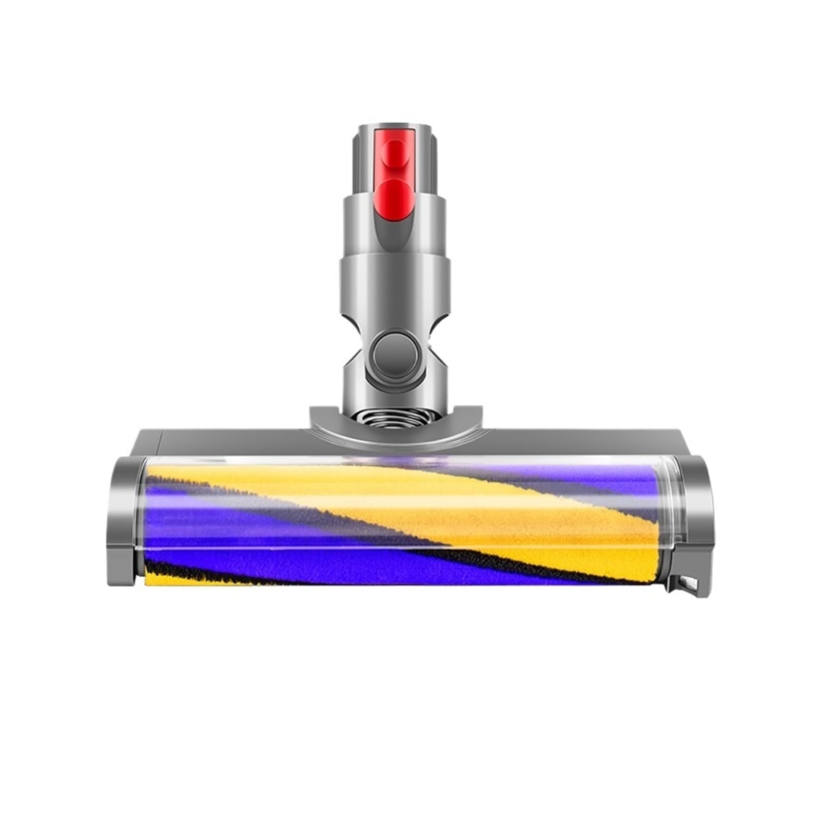 Ulepszone odkurzacze z miękką głowicą szczotkową z zielonym światłem LED, kompatybilne z Dyson V6 V7 V8 V10 V11 V15 V10 Slim V12 Slim (V10 Slim V12 Slim)