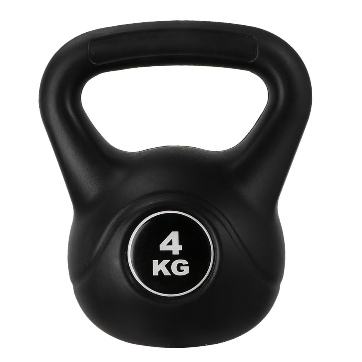 Yardwe Portable Weight Grip Travel Plastic Kettlebell 4kg Kettlebell Set Fitness Accessory