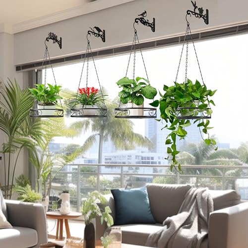 Qiaomeiysp QMGY02-2PCS 2-Pack Aesthetic Wall Plant Hanger Indoor And Outdoor thumb #8