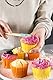 KitchenCraft Sweetly Does It Mini Spatulas, 3er Set, spülmaschinenfest, Silikon Mini Spatel Teigschaber, 28 x 18 x 18 cm, 1 Set