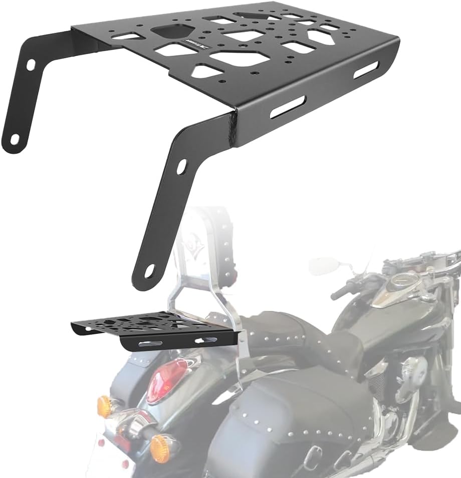 Xitomer Luggage Rear Rack Compatible with Vulcan 900 Classic LT / VN900LT 2006-2019/ Vulcan 1700 Classic LT / VN1700LT 2009-2010/ Vulcan 2000 Classic LT / VN2000LT 2007-2010