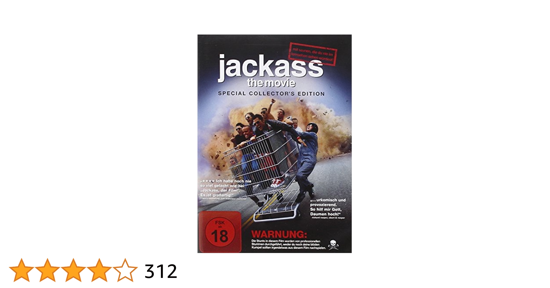 初版！両面版！02年 MTV 「ジャッカス」The Movie 特大 ポスター 初版！両面版！02年 MTV 「ジャッカス」The Movie 特大 ポスター