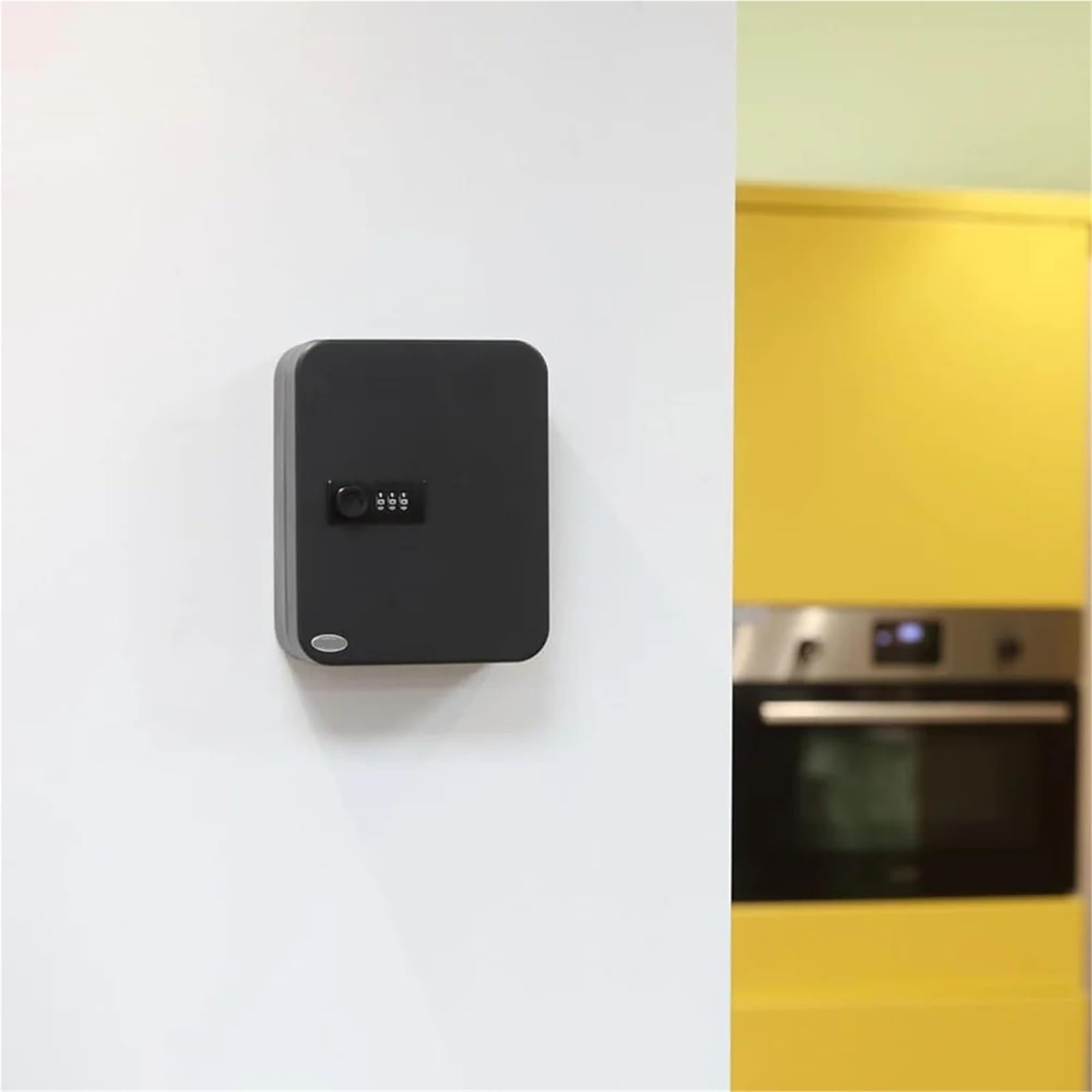 Caja de cerradura de combinación impermeabile – Soporte de pared para exteriores caja fuerte para les herientas y artículos esenciales con 20 ganchos