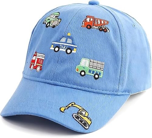 FCXVXCL Cars Casquette de Baseball,Voiture Casquette Enfant, Réglable,Fermeture Casquette de Baseball, Pliable Été Plage Fête Concert Casquette de Protection Solaire （B）