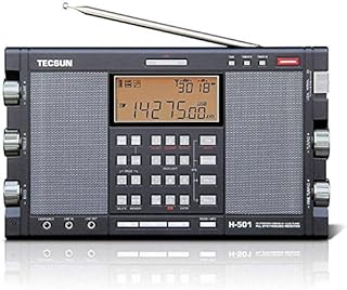 短波ラジオ LSB/USB 同期検波＆SSB トリプルコンバージョン FM/LW/MW/SW ステレオスピーカー PLLシンセサイザーワールドバンドレシーバー プロフェッショナルBCL受信機 3150局メモリー ミュージックプレイヤーモード FLAC/APE/WAVハイレゾ音源再生 ATS スリープタイマー LINE IN/OUT アラーム PCスピーカー機能