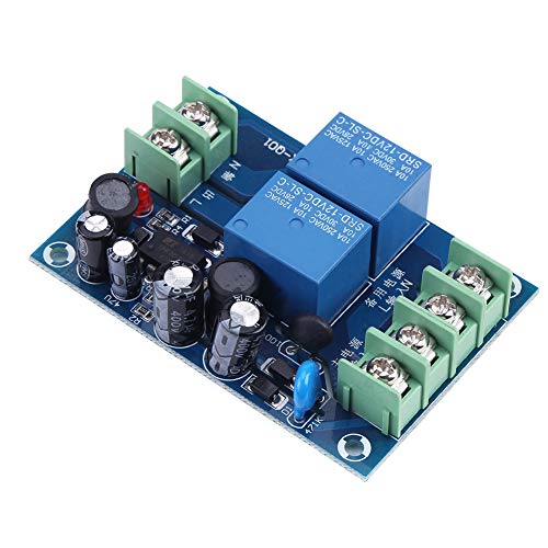 Zerodis Otros Dispositivos Electrónicos Módulo de Interruptor Automático de CA, Interruptor de Alimentación de Respaldo de 10 A para Incubadoras y Computadoras Portátiles, Controlador de Fuente de