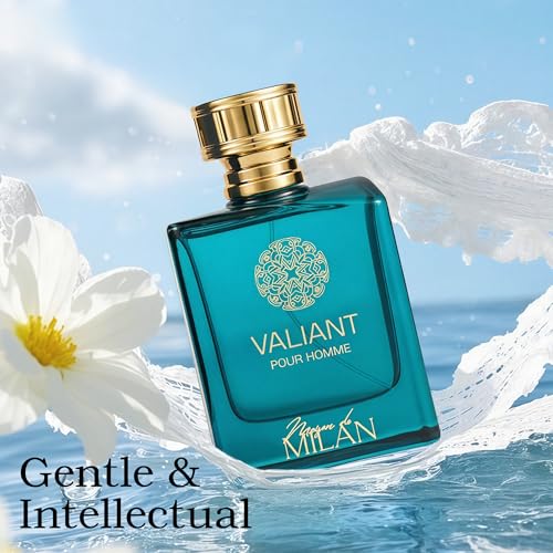Image of AFLUXE VALIANT, Men's Fragrance, Long Lasting EDP, Classic Elegant Scent for Formal and Evening Wear, Premium Perfume for Daily Use, 3.4 Fl Oz