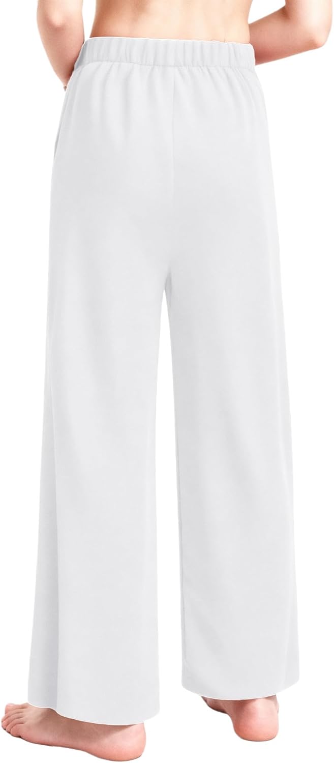 ranrann Kids Boys Girls Liturgical Worship Dance Pants Celebration of Spirit Praise Dance Palazzo Pants
