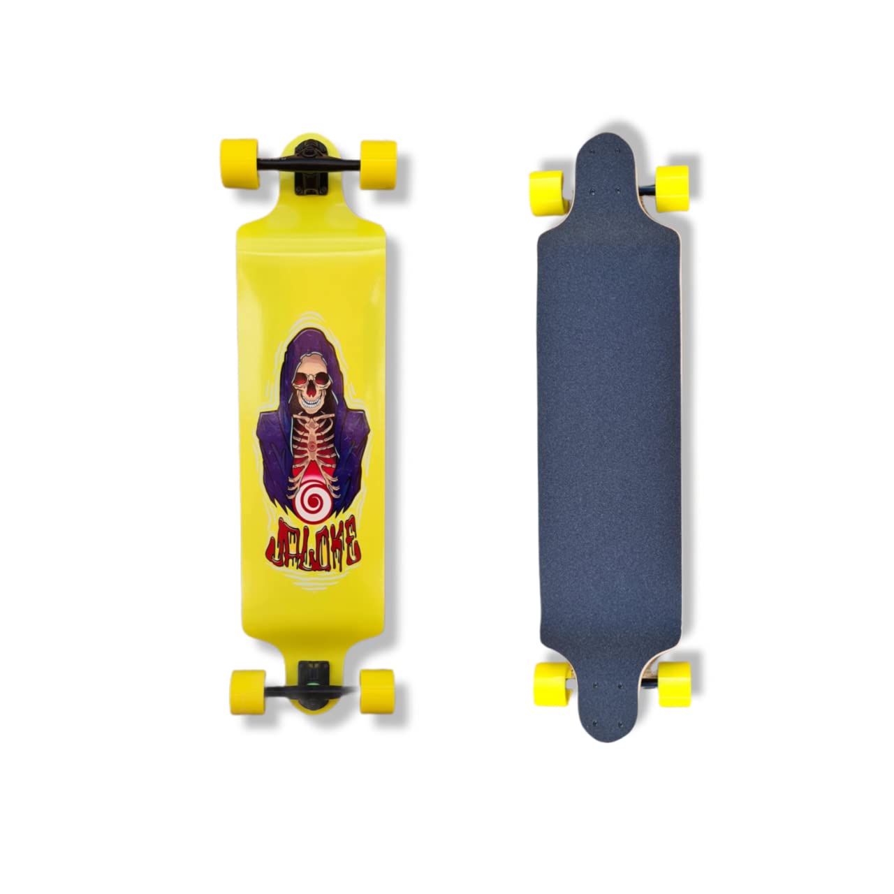 Longboard Jaloke Skeleton Dropdown skate longboard de descente stable - 3