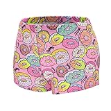 Aosva Kid Girls Sparkle Dance Tumbling Athletic Easter Gymnastics Doughnut Short 13-14Years