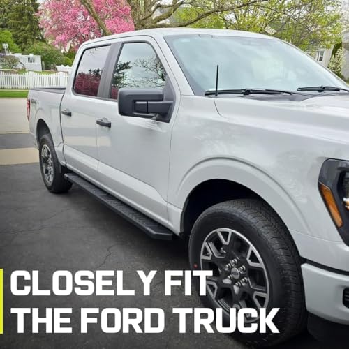 Image of COMNOVA Running Boards for 2004-2014 Ford F-150 Crew Cab(4 Full-Size Doors)