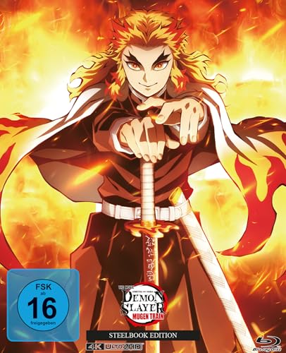 Demon Slayer: Kimetsu no Yaiba – The Movie: Mugen Train – 4K Steelbook (UHD Blu-ray Disc)