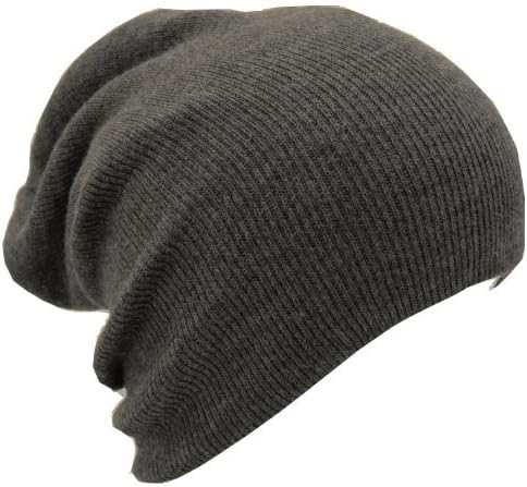 Slouchy Beanie Slouch Skull Hat Ski Hat Snowboard Hat Ribbed Beanie,One Size,Dark Olive