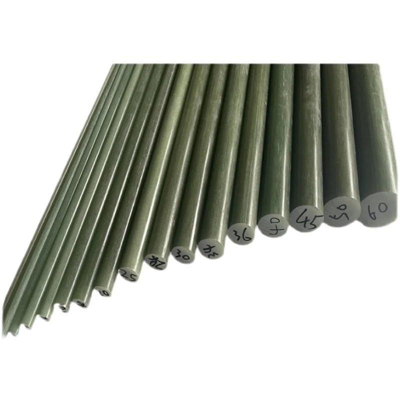 G10 FR4 Pręty z żywicy epoksydowej 25 cm 50 cm Jasnozielony pręt izolacyjny 6 mm-45 mm Wysoka twardość DIY, 1 szt.(25cmx40mm)