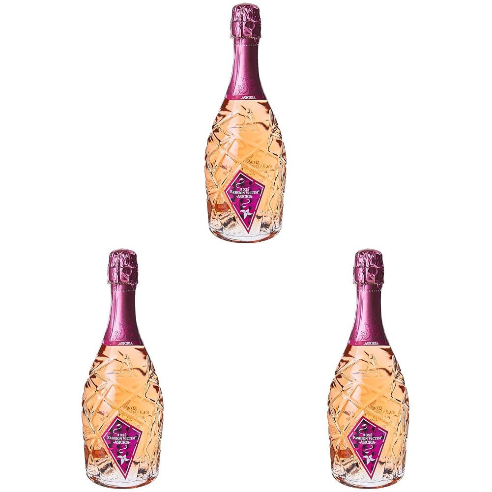 Astoria Rose "Fashion Victim"Spumante - 750 ml (Confezione da 3)