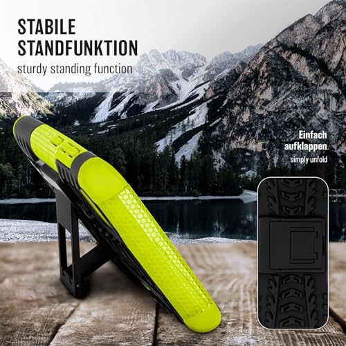 Coque Samsung S23 FE antichoc robuste pour activité outdoor verte - 4