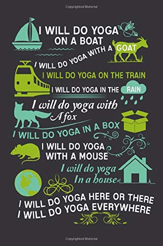 Yoga Notebook Journal, Motivational and Inspirational Yoga Gifts, Workout Notebook, Yoga Tracker / Yoga Journal / Funny Yoga Notebook, , ... Hot Yoga ... / Journal Gift, 100 Pages, 6*9, Soft Cover