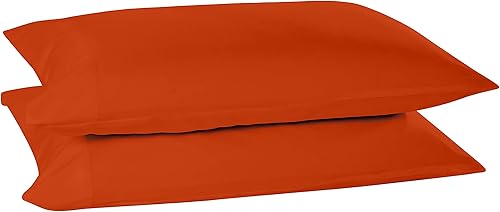 Miniatura 5 de Super Soft 1800 Series - Juego de sábanas de microfibra de tacto de algodón de 4 piezas (naranja, tamaño King)