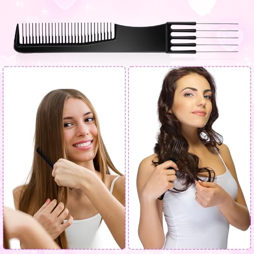 Pack de 6 Peines para Peinar con Metal Negro miniatura 6