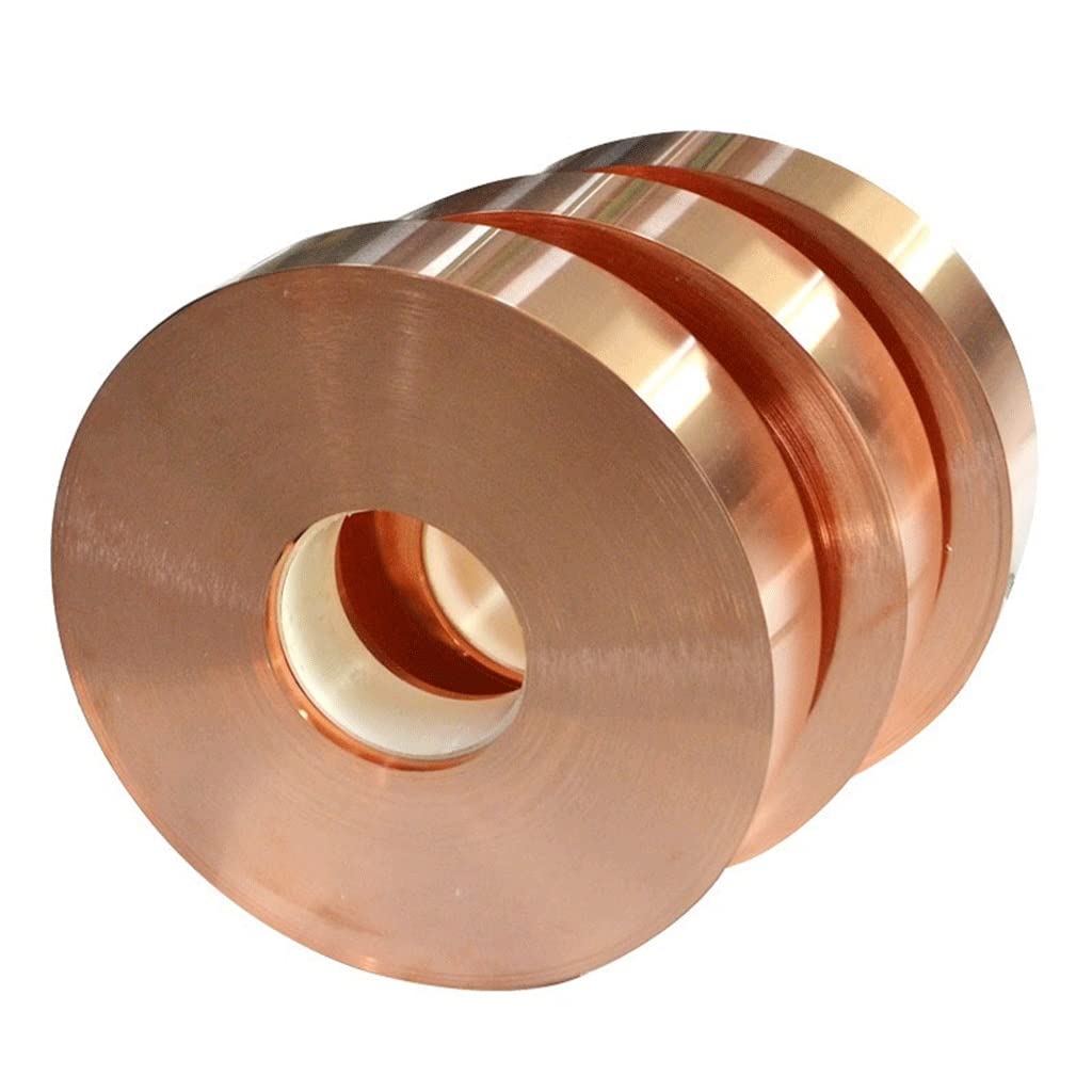 99.9% Pure Copper Sheet – 0.5mm Or 0.8mm Thick, Foil Strip Plate, DIY Craft Metal