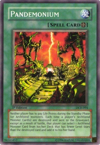 Amazon.com: Yu-Gi-Oh! - Pandemonium (DCR-094) - Dark Crisis - 1st Edition