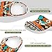 Meaudiwes Fashion Beach Pool Slippers Toddler Slides Sandals Child Water Shower for Girl Tribal Navajo Indiana Western Southwest Ethnic