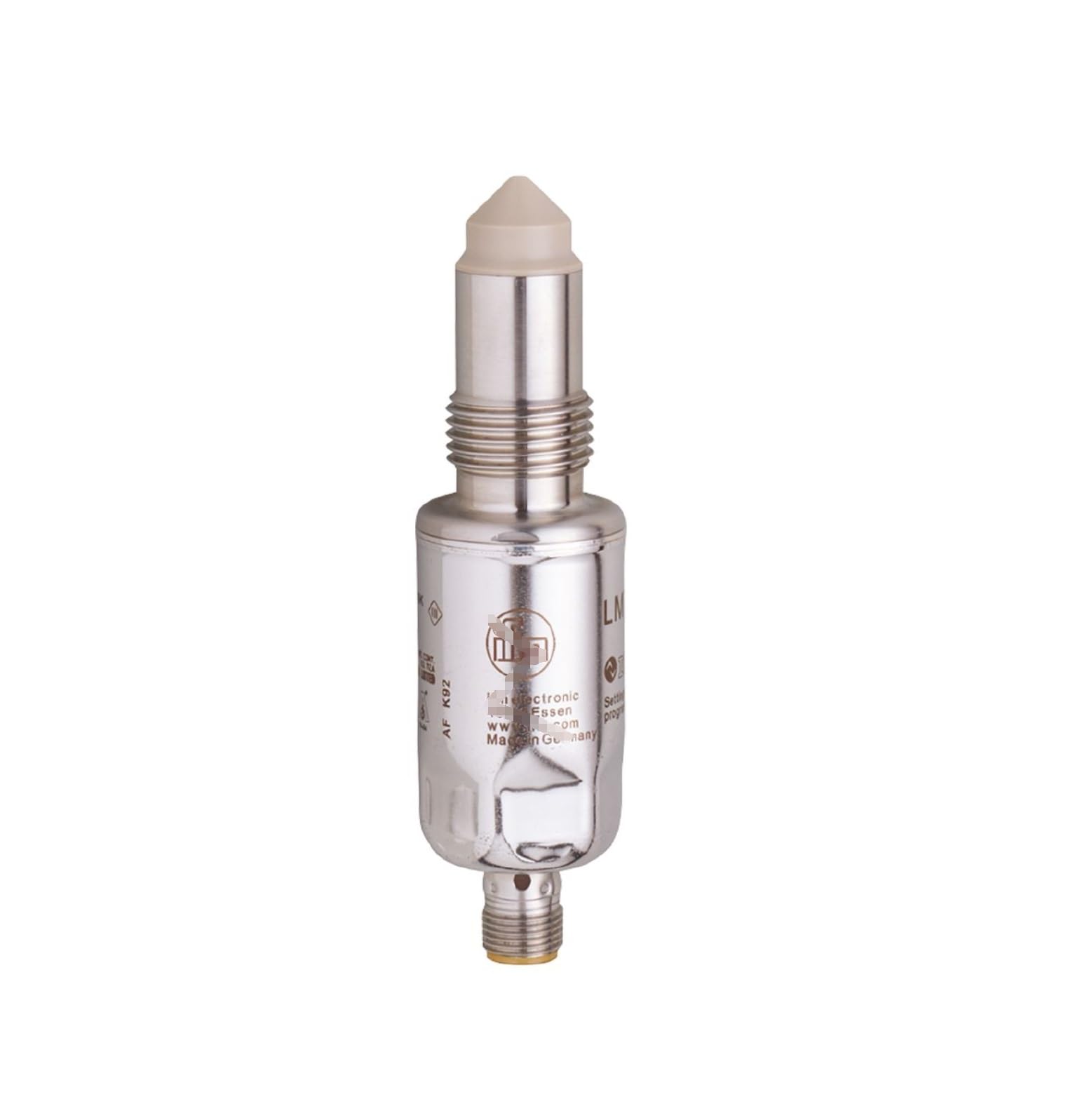 Tsnwinme LMT100 Sensor for Point Level Detection, LMT100 Electronic Level Sensor; Operating Voltage 18...30 DC V; PNP/NPN; M12 Connector; Gold-Plated Contacts