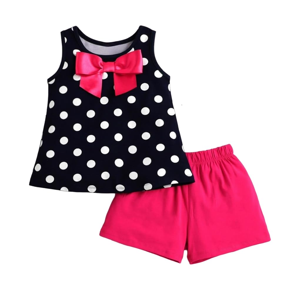 SK G AND J Hosiery And Malai Sarina Casual Fasionable Modern Top And Shorts For Girls