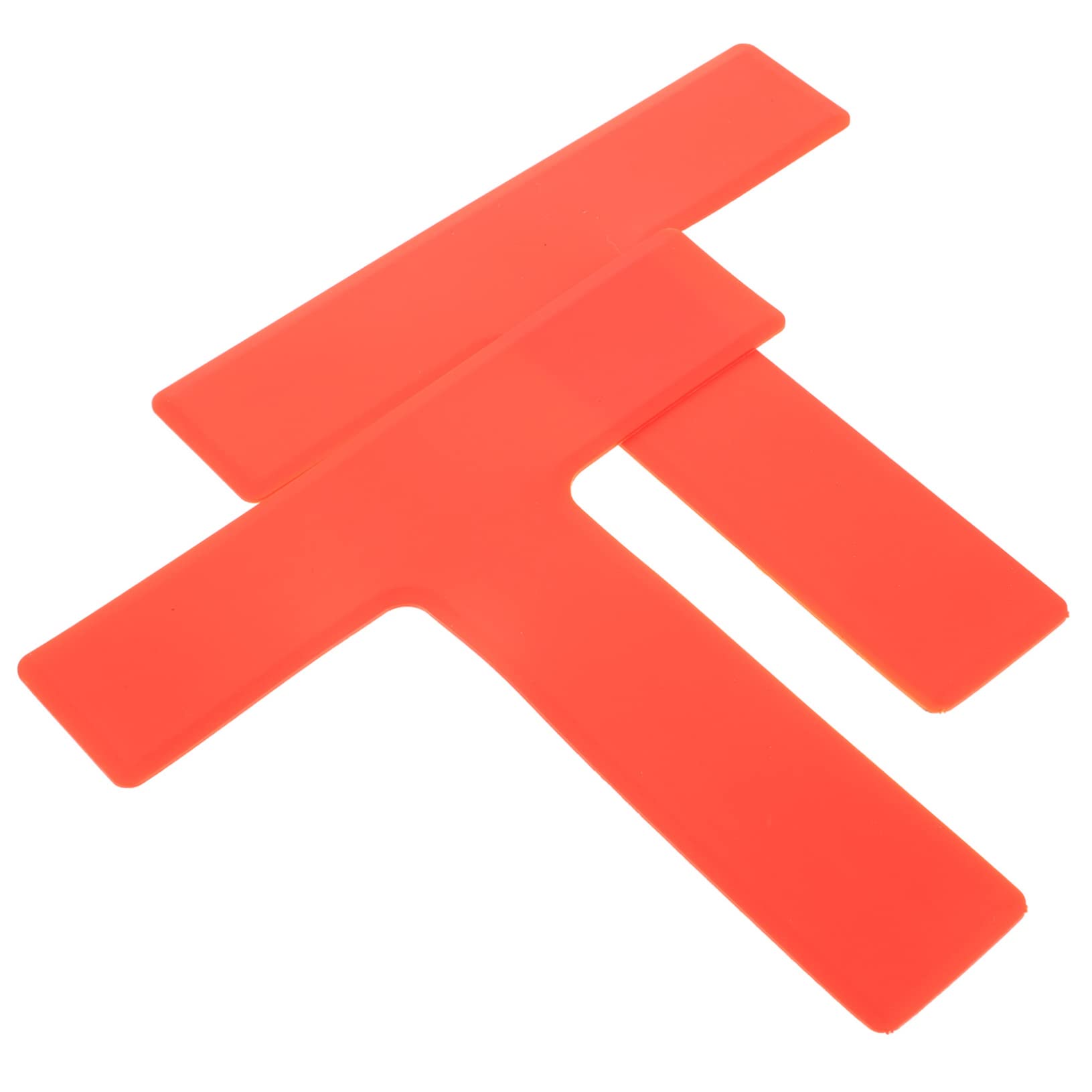 POPETPOP 2pcs Soccer Training Sign Markers Durable Landmark Pads for Football Basketball Training Non Slip Spot Markers for Sports Activities High Grade Pe Material