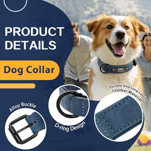 PU Leather Dog Collar Custom