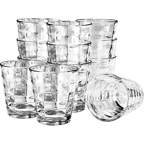 GIESSLE® 12x Trinkgläser Wasserglas Saftglas Set Cover